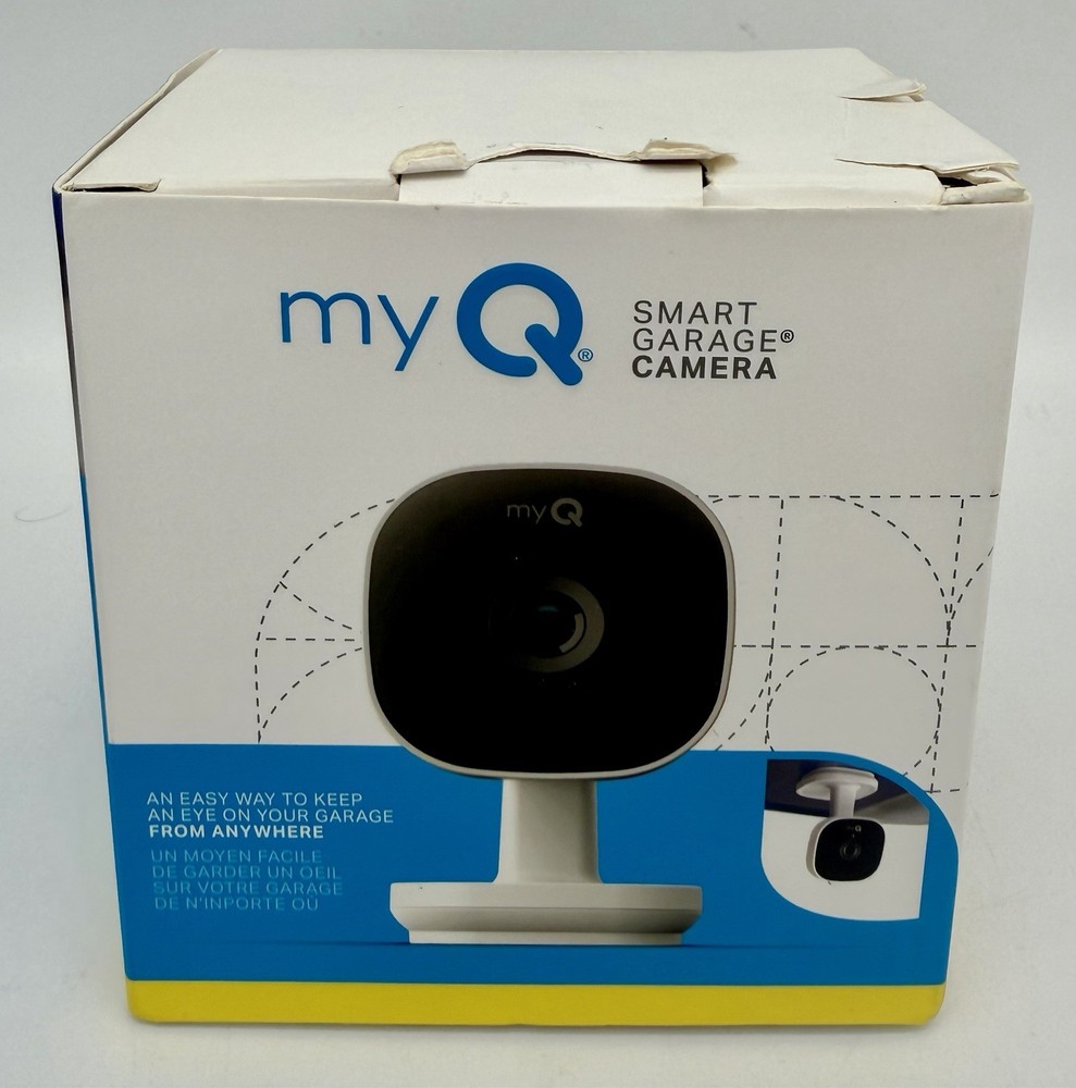 myQ Smart Garage HD Camera – Wifi Enabled – myQ Smartphone Controlled – Two Way