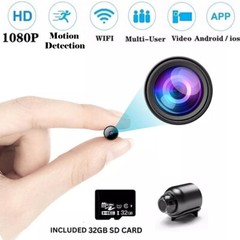 With 32GB SD Card HD 1080P Mini Camera WiFi Camcorder Security Cam For Home NEW