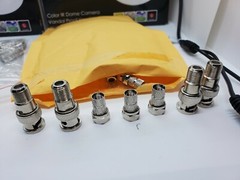 VONNIC Security OUTDOOR DAY/NIGHT 3 AXIS DESIGN DOME CAMERA. LOT OF 2