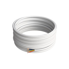 Alarm Security Cable Burglar Fire Wire SOLID Unshielded/Shielded White 500ft