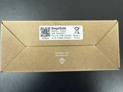 SimpliSafe Smoke & Carbon Monoxide Detector CA002 White CA002 Open Box