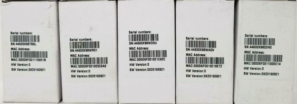 Lot 5 Pak Door/Window Sensor XHS2-UE for Xfinity Comcast Home Security w/Battery