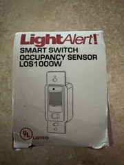 NOS RAB LOS1000W Smart Occupancy Sensor Wall Switch 1000W 120V Light Alert!