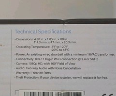 Ring Video Doorbell Pro Hardwired 1080 HD Video and Two Way Talk