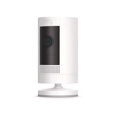 Ring Stick Up Cam Battery HD Security Indoor/Outdoor Camera 3rd Generation White