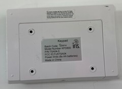IRIS Security Keypad Model KPD800 Smart System Control Tested