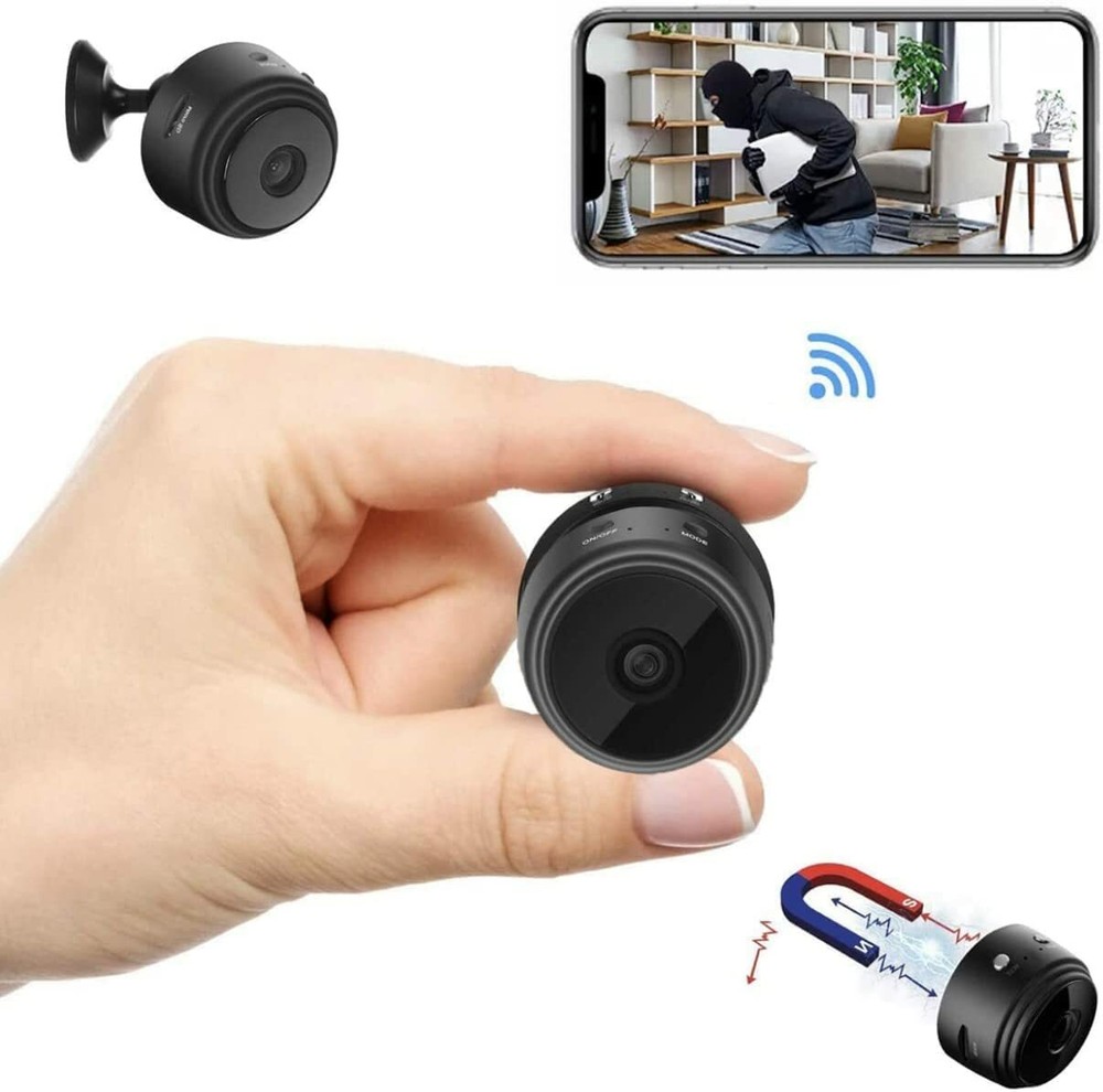 Mini WiFi Cameras,Wireless Cameras with Audio and Video Live Feed, HD 1080P Home