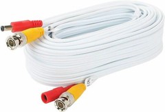 75ft CCTV Security Camera DVR Video Power Surveillance BNC Cable Wire Cord