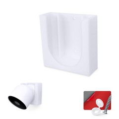Wall Mount for Google Nest Battery Holder – Adhesive & Screw-in, No Hassle In…