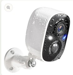 Vision Well CG6S Wireless Outdoor Security Camera 1080P, Motion, Night, Gray