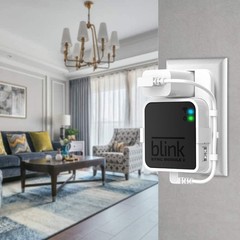 Space-Saving Outlet Mount for Blink Sync Module 2 – No Tools Required, Easy Move