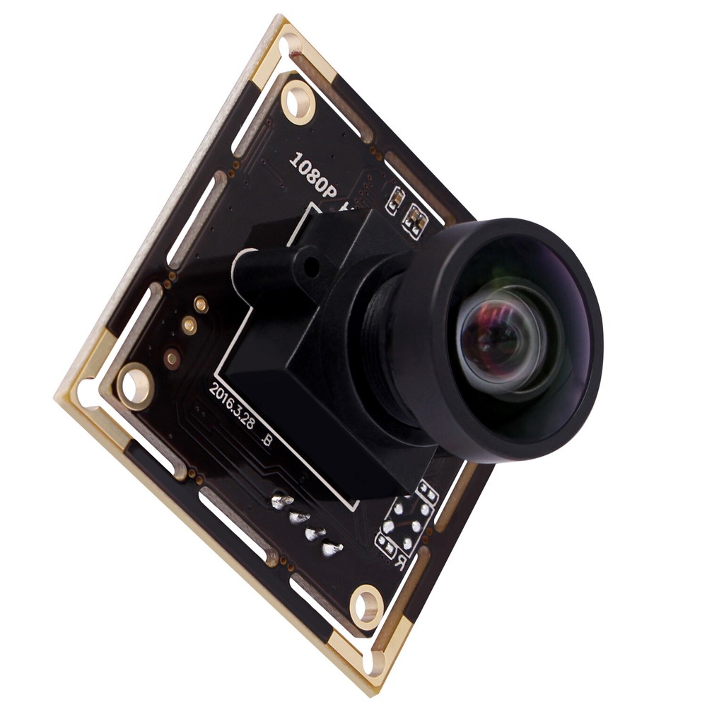 ELP 2mp No distortion Lens 1080P Camera Module 1920*1080 Low light HD USB Camera