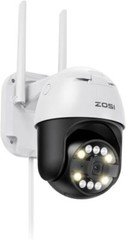 ZOSI 5MP PT WiFi Wireless Security Camera Audio AI Human Detect Night Vision
