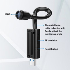 Wireless WiFi Mini Camera 1080P HD PIR Motion Detection DVR Nanny Security Cam