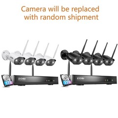 ZOSI 8CH 3MP Wireless Security Camera System IR Night NVR 2-Way Audio Ai Detect