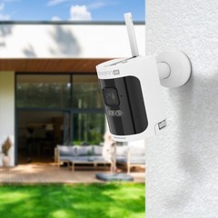 Longer charge 4K Wireless Security Kit with 3 x Wire-Free Cameras & NVR Tower