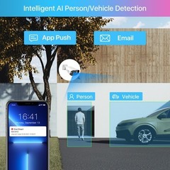 ZOSI 8CH/16CH 5MP/8MP POE IP Security Camera System 4K AI Face Detect NVR Audio
