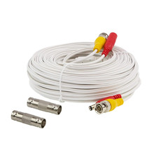 100FT BNC Video Power Cable for CCTV Security Cameras