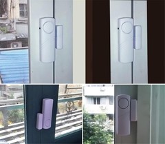 Battery-Powered 90DB Door Window Alarms – Essential Safety for Homes & Offices