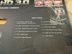 Night Owl C841PIR3MP Indoor/Outdoor 4 3MP Wired Infrared Security Camera System