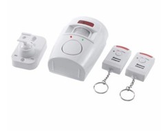 Wireless Motion Sensor Alarm Security Detector Indoor Home Garage Alert System