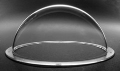 5 Inch Acrylic Indoor / Outdoor CCTV Replacement Clear Camera Dome Housing