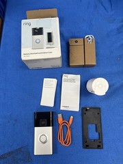 Battery Doorbell & Indoor Cam Wi-Fi Security New Open Box