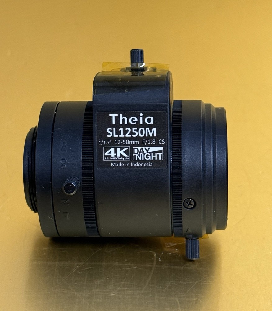 Theia SL1250M 12-50mm Megapixel CS F1.8 Auto Iris (4K) Telephoto CCTV Lens 1/1.7