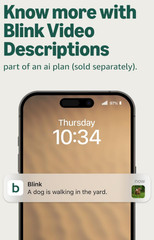 NEW – Blink Battery Doorbell (ADD ON) – Black / 2K+ Video / Alexa Compatible