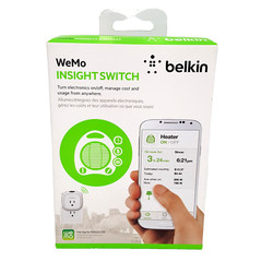 Belkin WeMo Insight Outlet Switch Smart Wi-Fi Home Remote Power Plug Android iOS