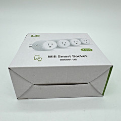 LE 4 Pack WiFi Smart Plug Socket Outlet APP Control Alexa Google White 905001-US