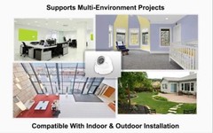 8x Home CCTV Security Cameras 1080p HD Night Vision Outdoor and 8 Port Power Box