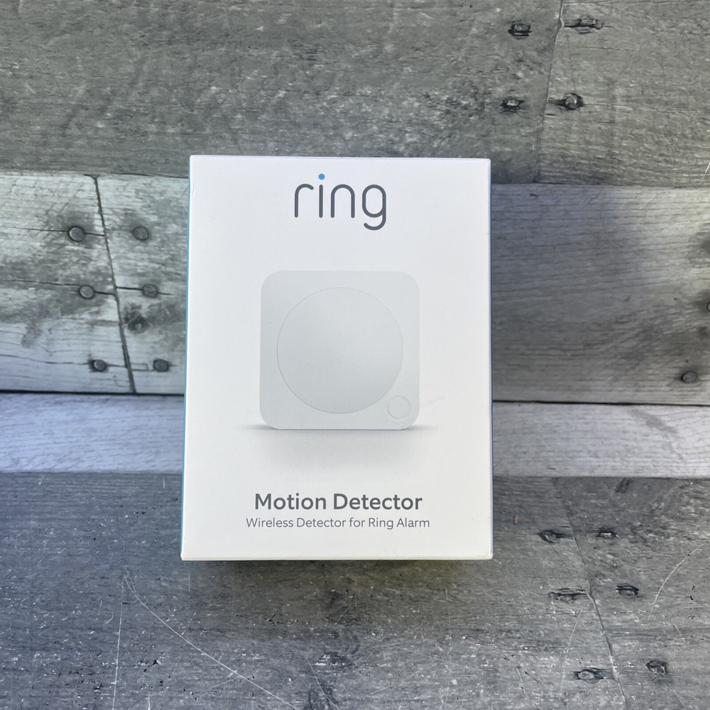 Ring Motion Wireless Detector for Ring Alarm 2nd Gen White 4SP1SZ-0EN0. New
