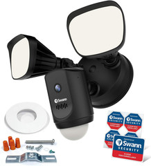 1080P Waterproof Motion Floodlight Camera with Night Vision & 2-Way Talk
