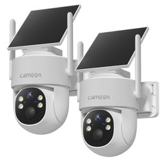 PTZ Solar Camera Security Outdoor – 100% Wire-Free 2k 5Ghz wifi camera