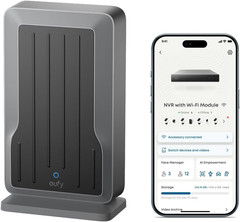 NVR Wi‑Fi Module, Only for Poe NVR System, Supports up to 16 Wi-Fi Cameras, Vi