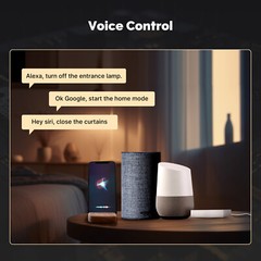 MOES Smart ZigBee Matter Thread Gateway Hub Support SmartThings, Homekit, Tuya
