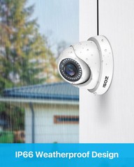 ZOSI 1080p HD Security Dome Camera Outdoor for Home Surveillance System IR-Cut