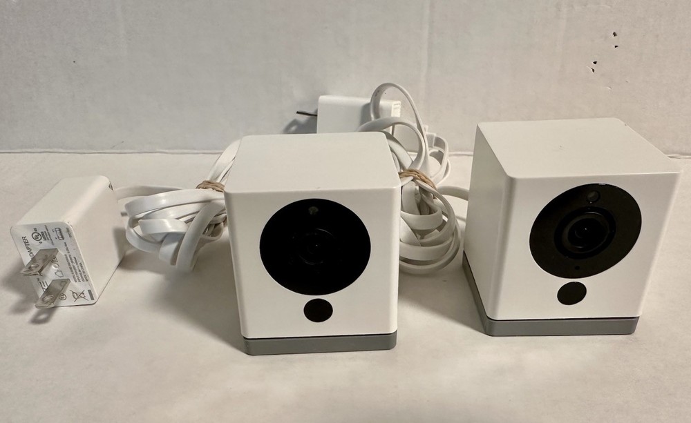 Wyze Cam V2 Indoor Security Cameras 1080p HD Lot of 2