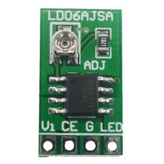 5Pcs DC 3.3V 3.7V 5V LED Driver 30-1500MA Constant Current Adjustable Module PWM