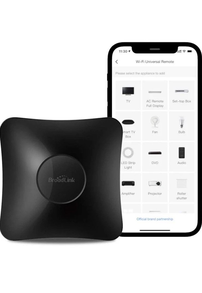 BroadLink RM4 Pro Smart IR RF Universal Remote Hub WiFi Alexa Google Home IFTTT