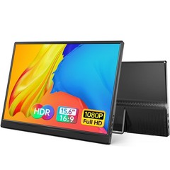 Yxk Portable Monitor 15.6 Inch 1080P Usb-C Hdmi Ultra-Slim Travel Monitor