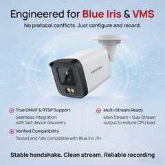 VIKYLIN 5MP 8MP Dual Light POE Bullet IP Camera Built-in MIC and Speaker ONVIF