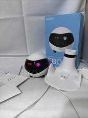 Ebo SE Wireless ROLA Pet Camera Interactive Enabot Robot W/ Charger & Box