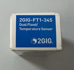 2GIG Dual Flood Temperature Sensor Probe 2GIG-FT1-345 Wet/Dry flood 345MHz (New)