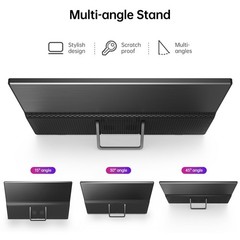 Yxk Portable Monitor 15.6 Inch 1080P Usb-C Hdmi Ultra-Slim Travel Monitor