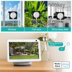 Premium Reliable AI Motion Detection Window Camera fits Pet Owners,Home Security