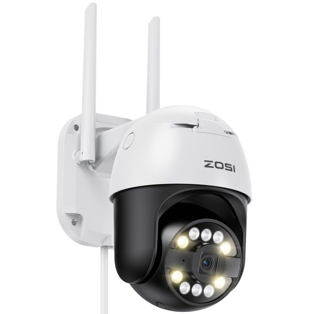 ZOSI 4K C296 PTZ Wireless WIFI Security IP Camera Outdoor Home System Zoom