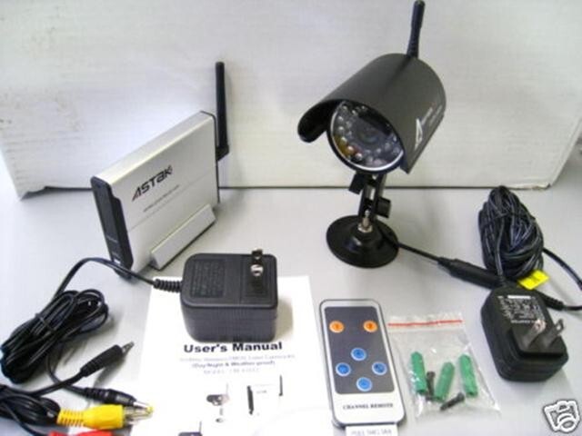Wireless IR Camera + Remote Control