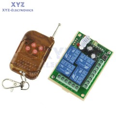 1/2/4//6/8/12/15 Channel Wireless RF Remote Control DC 12V Transmitter+ Receiver